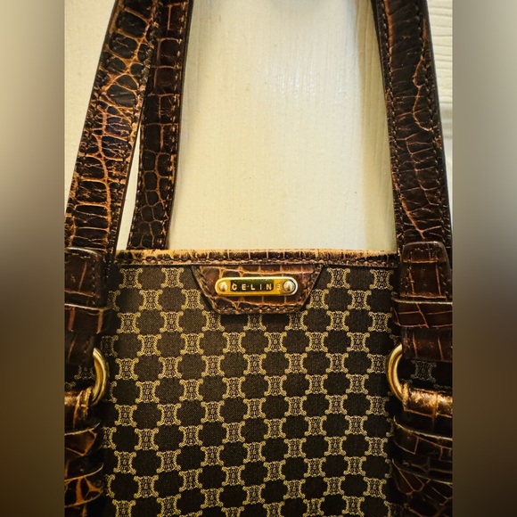 Celine Monogrammed Tote Bag - Picture 2 of 8